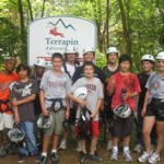 Campers at Terrapin Adventures