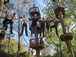 Therapeutic Challenge Courses Team Building