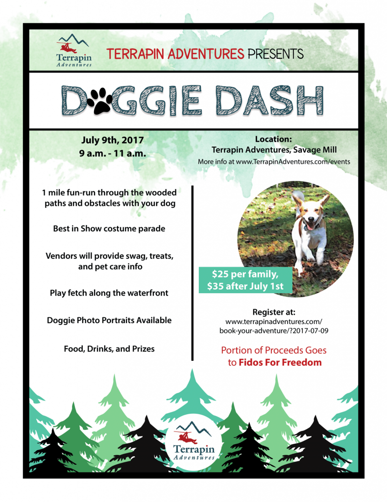 Doggie Dash Flyer 2017