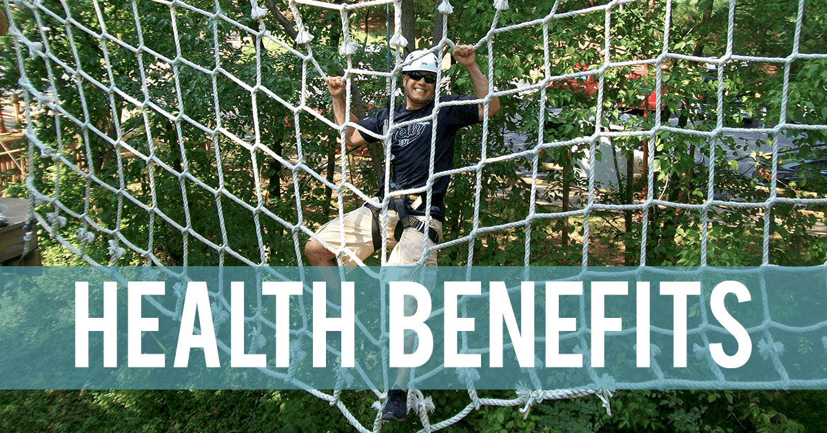 High Ropes Course Health Benefits Terrapin Adventures
